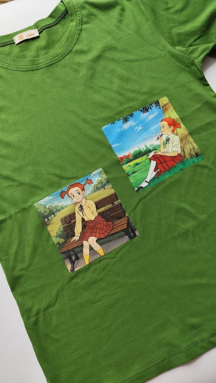 تیشرت نخ پنبه فری سایز طرح جودی ابوت و بابا لنگ دراز