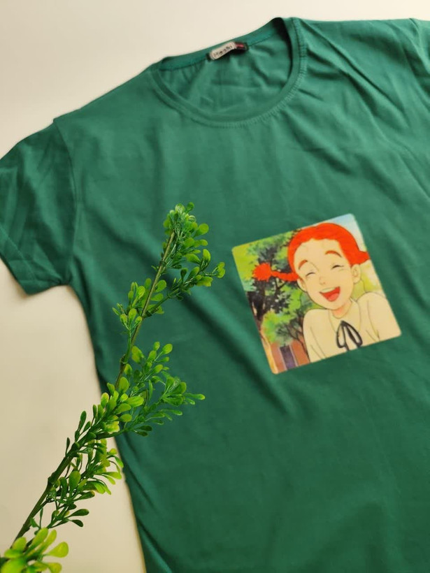 تیشرت نخ پنبه فری سایز طرح جودی ابوت و بابا لنگ دراز