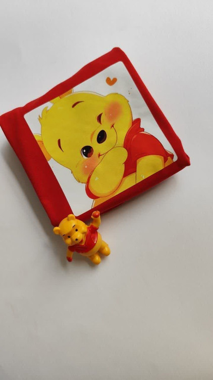 تیشرت زنانه نخ پنبه فری سایز طرح خرس پو