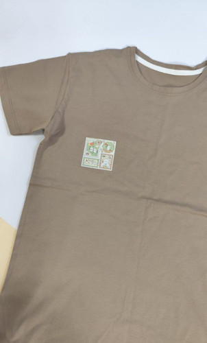 تیشرت زنانه نخ پنبه فری سایز طرح خرگوش کیوت و گربه