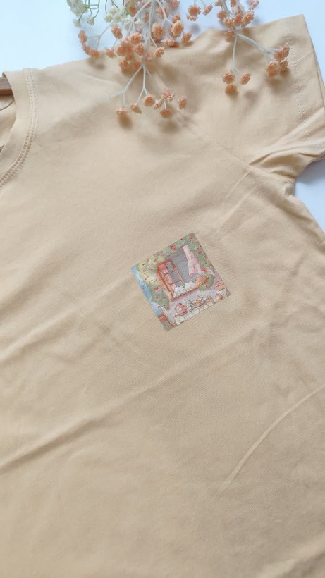 تیشرت زنانه نخ پنبه فری سایز طرح خرس