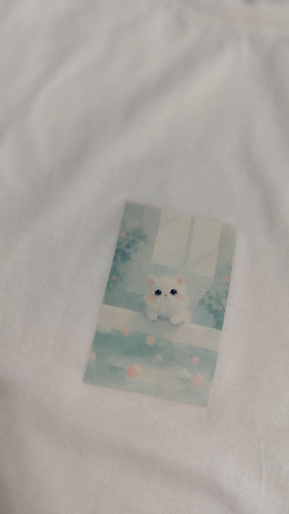 تیشرت زنانه نخ پنبه فری سایز طرح پیشی