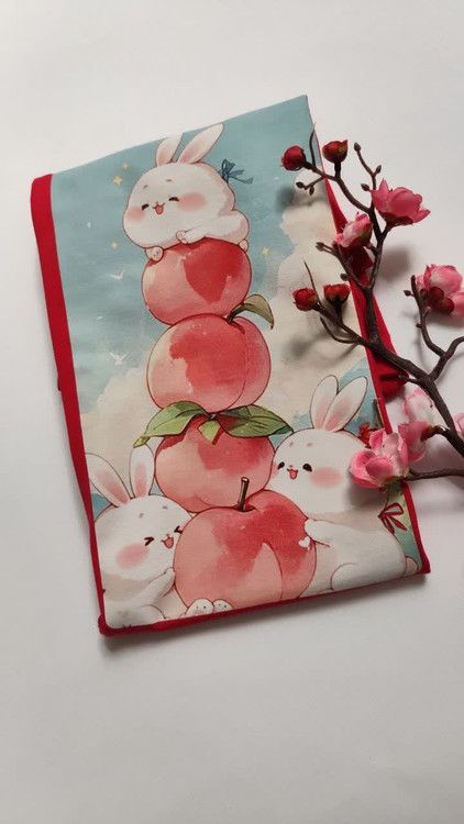 تیشرت زنانه نخ پنبه فری سایز طرح خرگوش