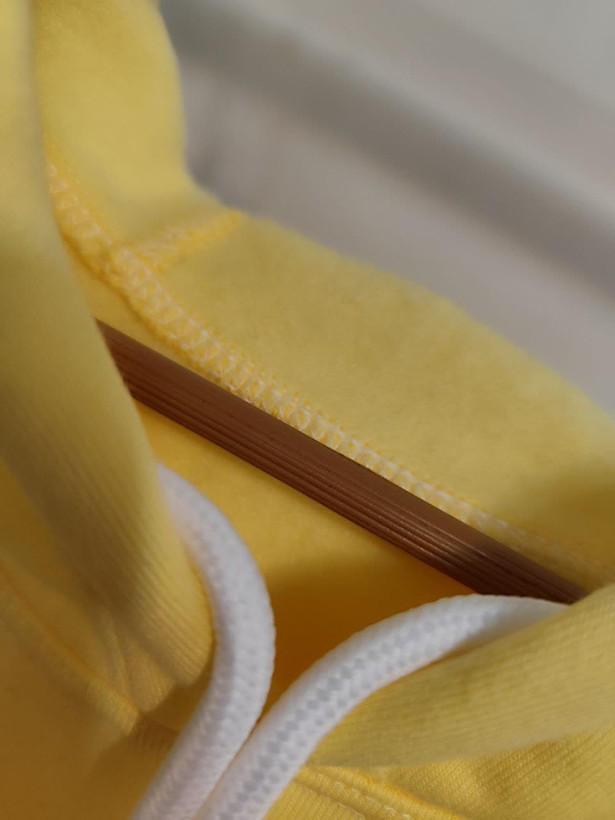 هودی زنانه گرم رنگ زرد جوجه ای