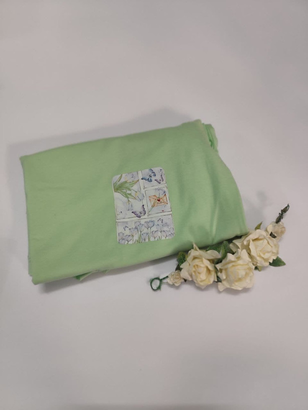 تیشرت زنانه نخ پنبه فری سایز طرح گل