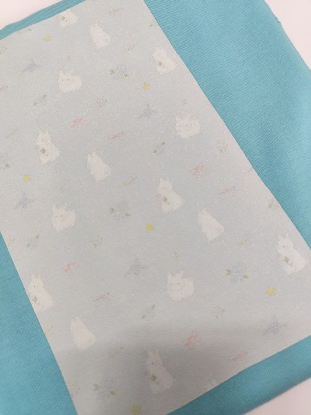 تیشرت زنانه نخ پنبه فری سایز طرح خرگوش