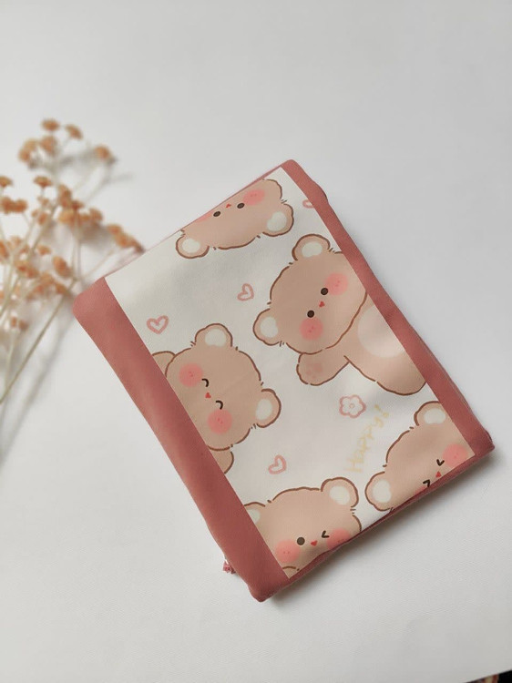 تیشرت زنانه نخ پنبه فری سایز طرح خرس کیوت