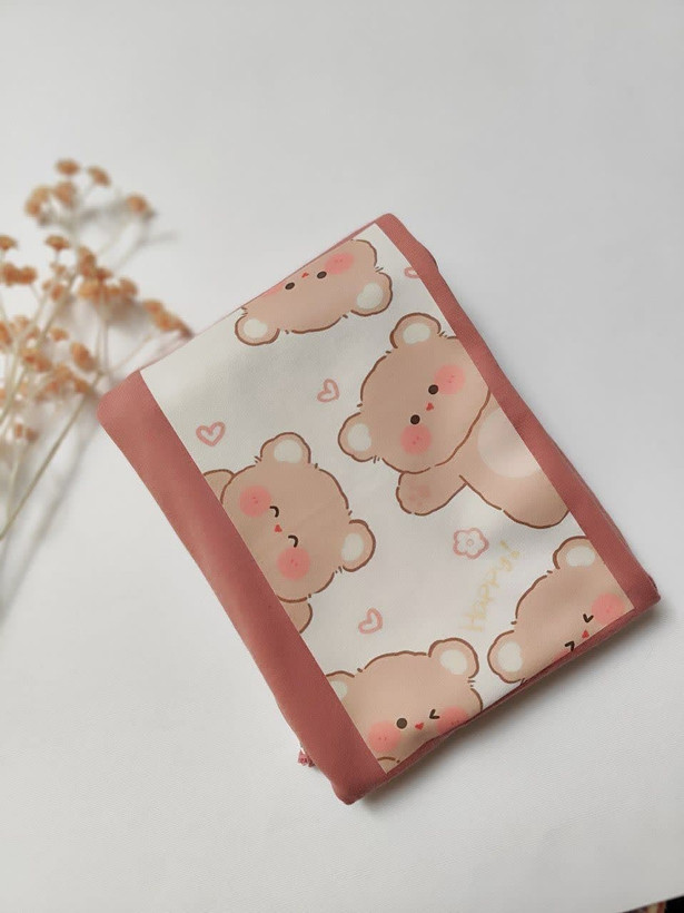 تیشرت زنانه نخ پنبه فری سایز طرح خرس کیوت