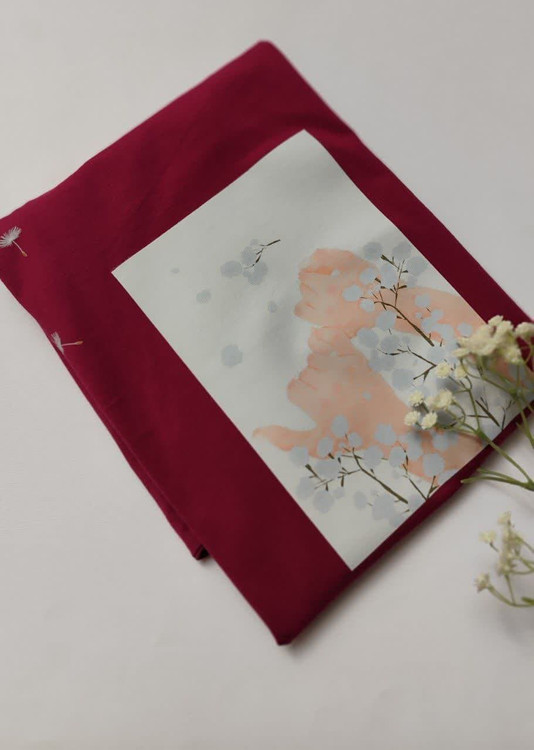 تیشرت زنانه نخ پنبه فری سایز طرح عاشقانه