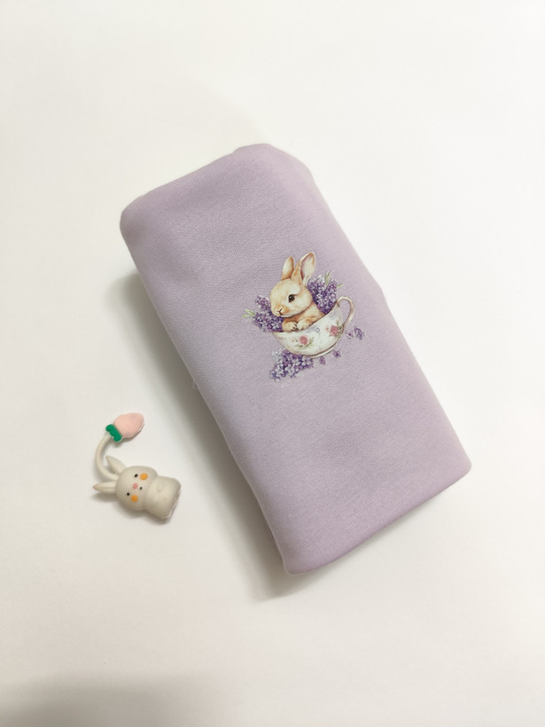 تیشرت زنانه نخ پنبه فری سایز طرح خرگوش