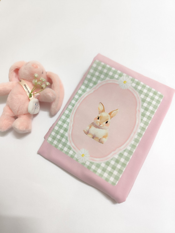 تیشرت زنانه نخ پنبه فری سایز طرح خرگوش