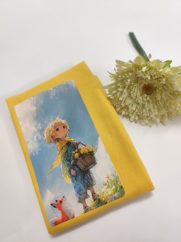 تیشرت زنانه نخ پنبه فری سایز طرح شازده کوچولو