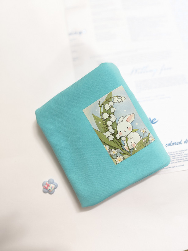 تیشرت زنانه نخ پنبه فری سایز طرح خرگوش