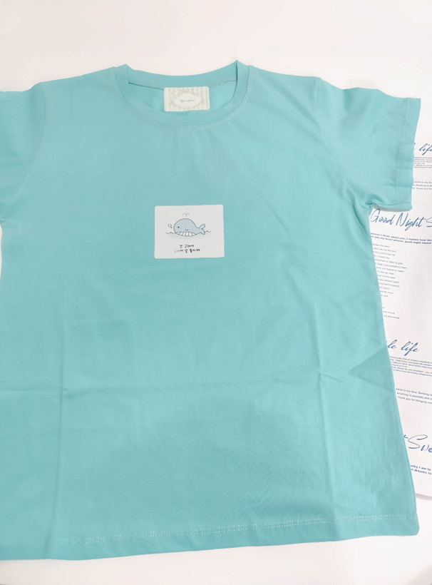 تیشرت زنانه نخ پنبه فری سایز طرح وال کیوت