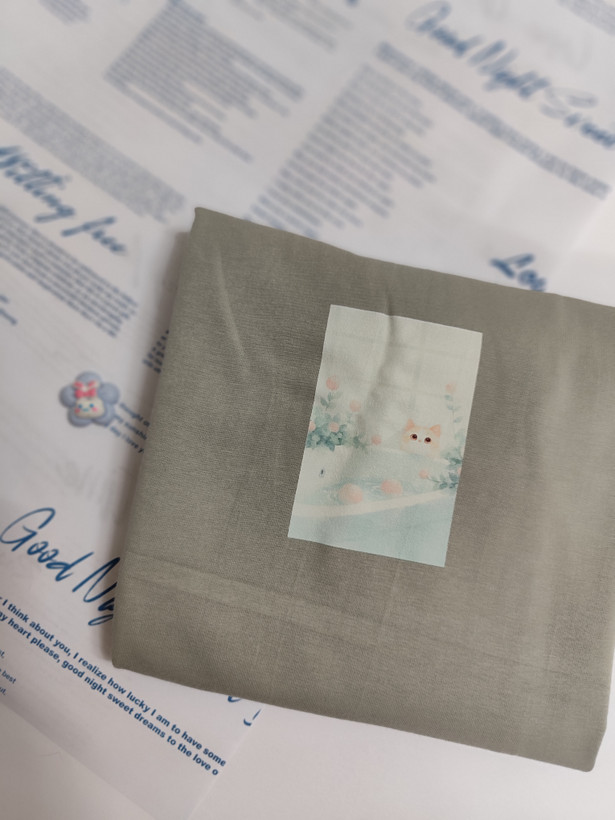 کراپ تیشرت نخ پنبه فری سایز طرح پیشی پینترستی