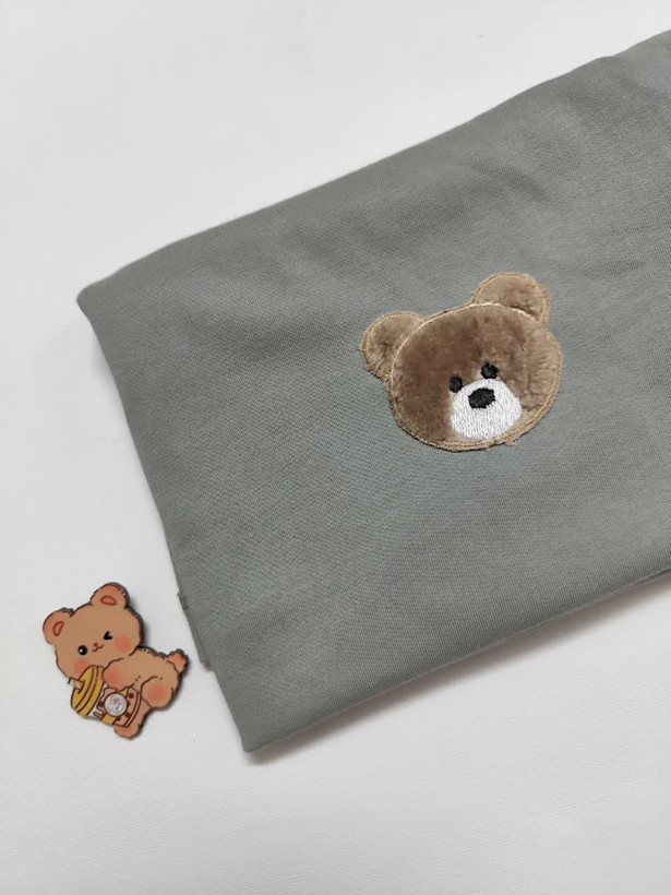 تیشرت زنانه نخ پنبه فری سایز طرح خرس تدی